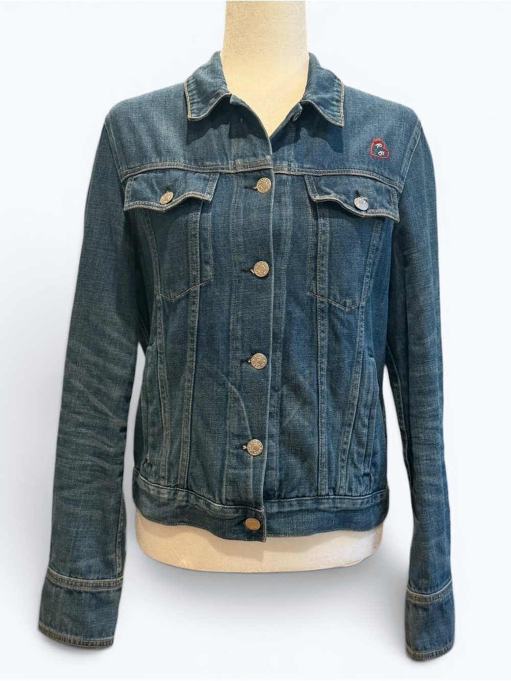 rag & bone Dark Blue Denim Jacket, Size M, MSRP $250